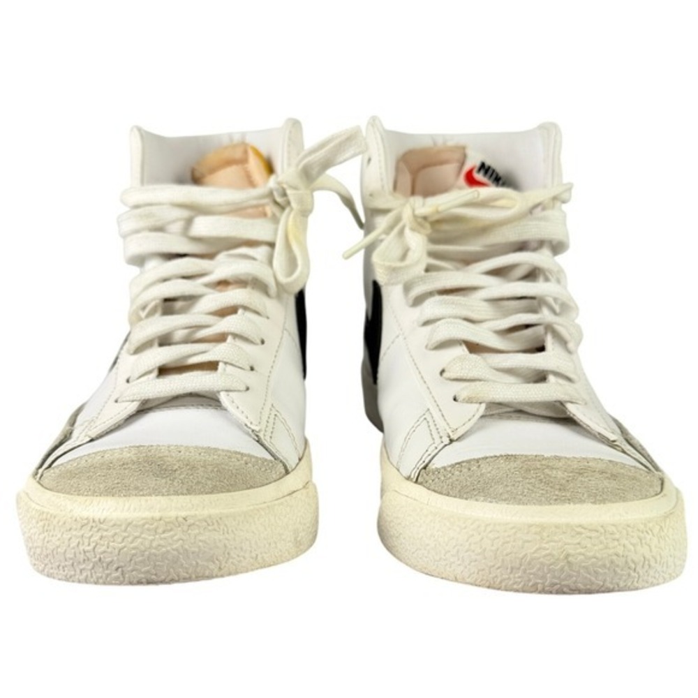 Nike Blazer Mid 77 Vintage White Black High Top Sneakers CZ1055-100 Womens 7.5 - Picture 6 of 10